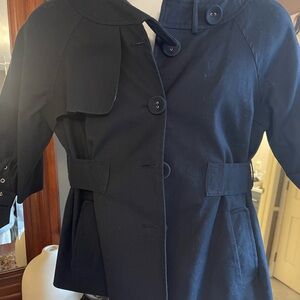 Cynthia Steffe Navy Coat